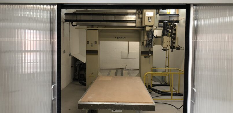 5-axis CNC Router Installed